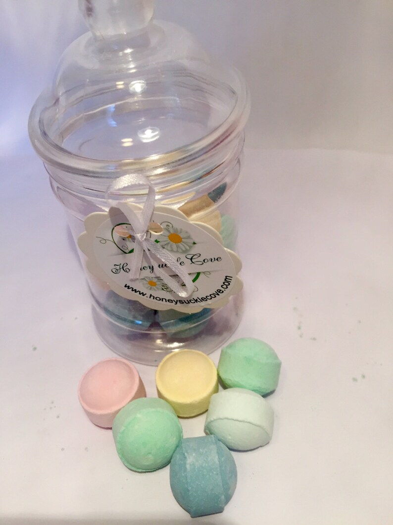 Jar of Mixed Flavour Bath Bombs Etsy Canada