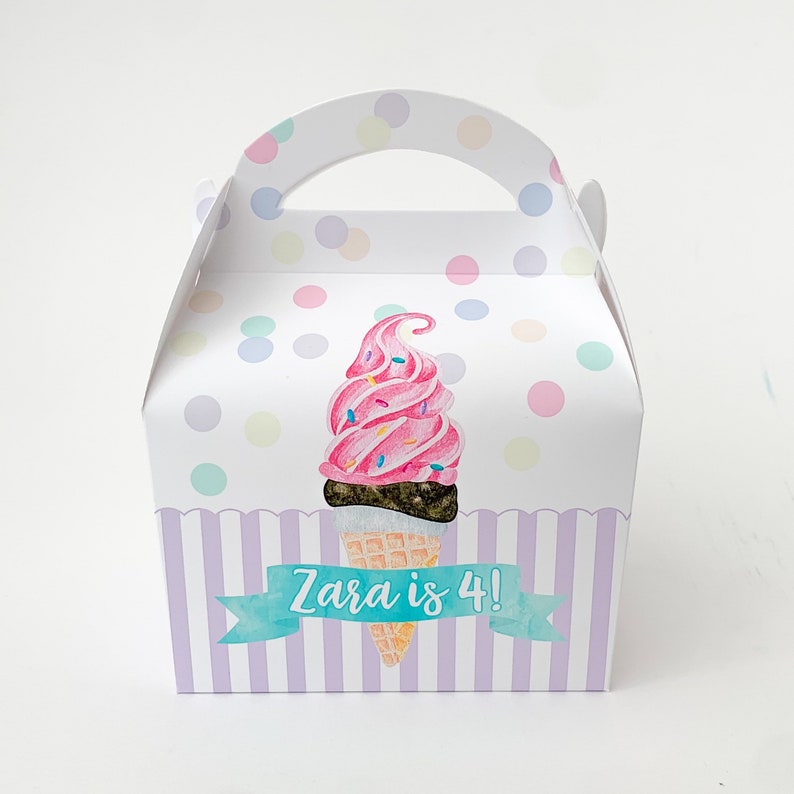 Ice Cream and Summer Daydreams Personalised Childrens Party Etsy