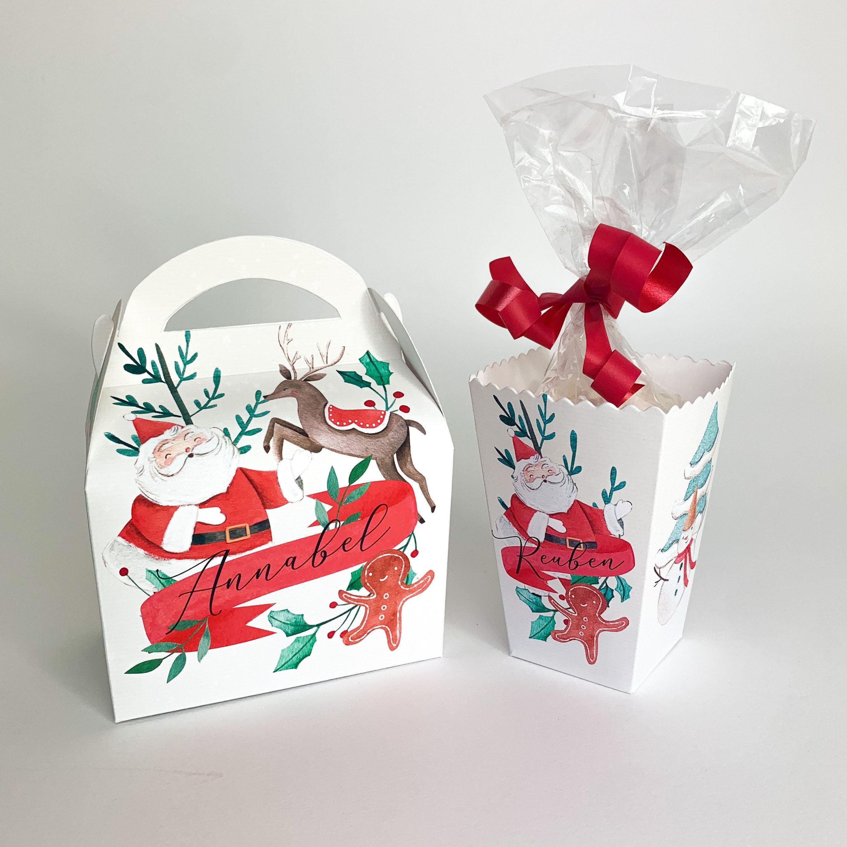 NEW #71203 CURRENT ***CHRISTMAS HOLIDAY FAVOR or STICKER BOXES*** 6 ct 