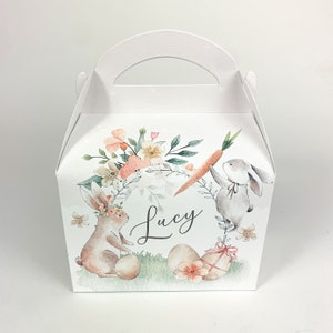 Personalised Easter Treat Boxes Gift Bags