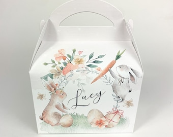 Personalised Easter Treat Boxes Gift Bags