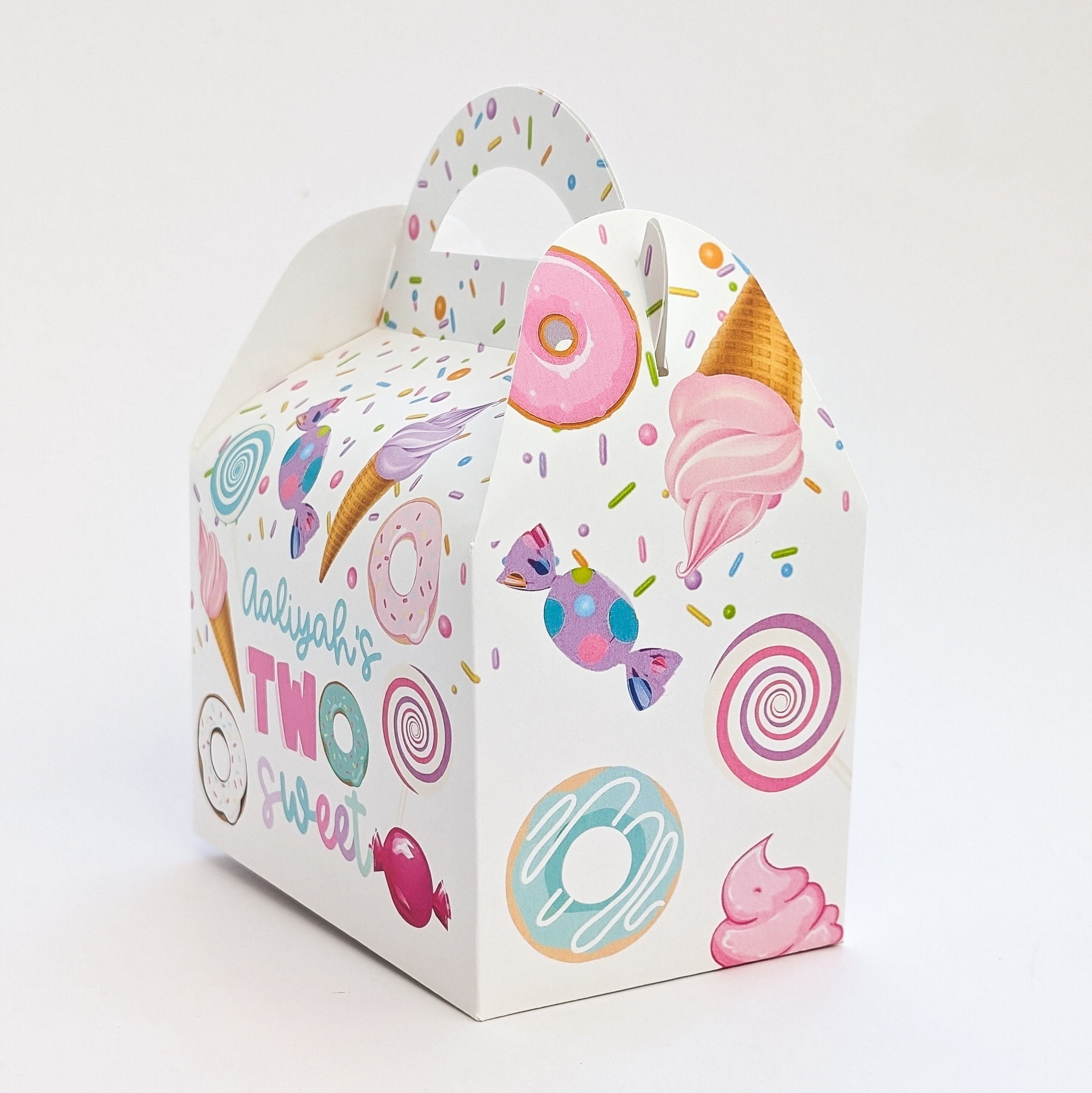 CANDYLAND TWO SWEET Personalised Party Box
