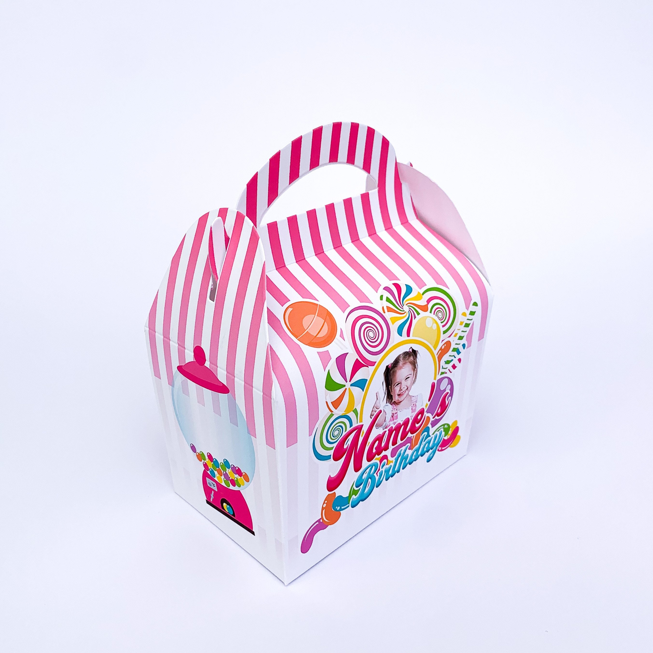 Candy land photo Personalised Party Box