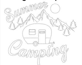 string art pattern camper string art template camper picture etsy