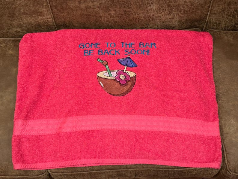 HandMadeBySandraM Beach Lounge Chair Saver