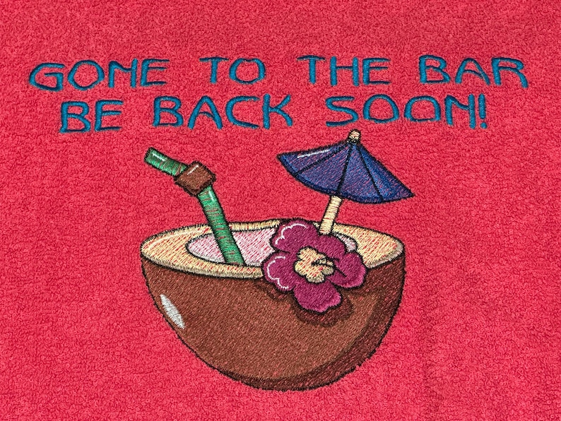 HandMadeBySandraM Beach Lounge Chair Saver - Thumbnail 3