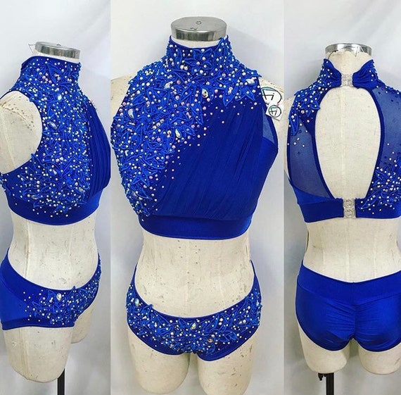 Alana two piece pole dance outfit Etsy