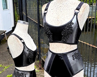 Pole Fitness 2-Piece Set | Pole Dance Bikini Style Outfit | Performance Activewear | Pole Competition Wear | Dance & Fitness Apparel