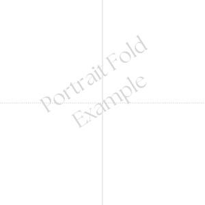 Dois modelos para imprimir dois cartões tamanho A2 em um pedaço de papel cartão - Arquivos de dobra horizontal e retrato incluídos - Compre, baixe, imprima