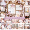 Baby in Bloom Baby Shower Invitation Bundle Printable, Wildflower Baby Shower Invitation and Editable Games, Floral Baby Shower Decorations product logo