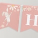 Cute Bunny Birthday Banner Decorations Set For Girls – Party Backdrop, Wall Decor, Photo Booth Props - View #10