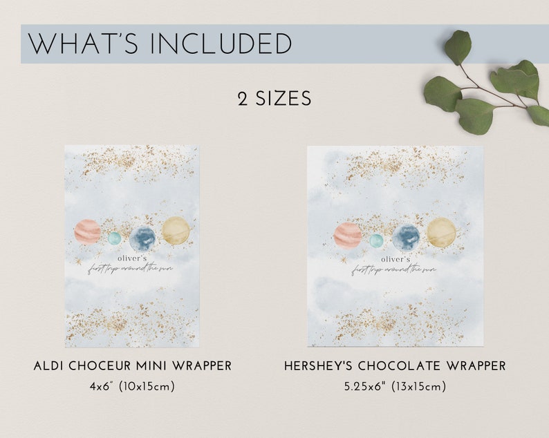 Space Chocolate Bar Wrapper Template Printable Candy Bar - Etsy