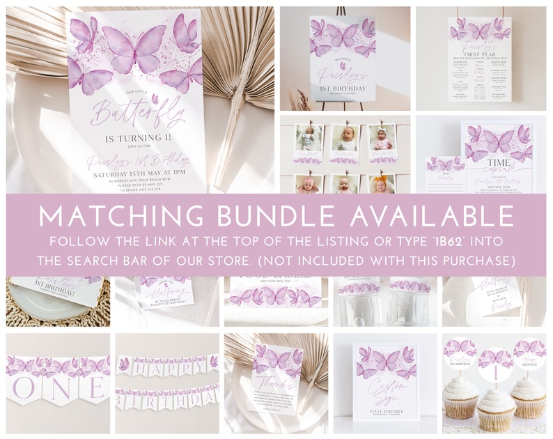 Butterfly Cupcake Toppers Printable Cupcake Topper Butterfly - Etsy