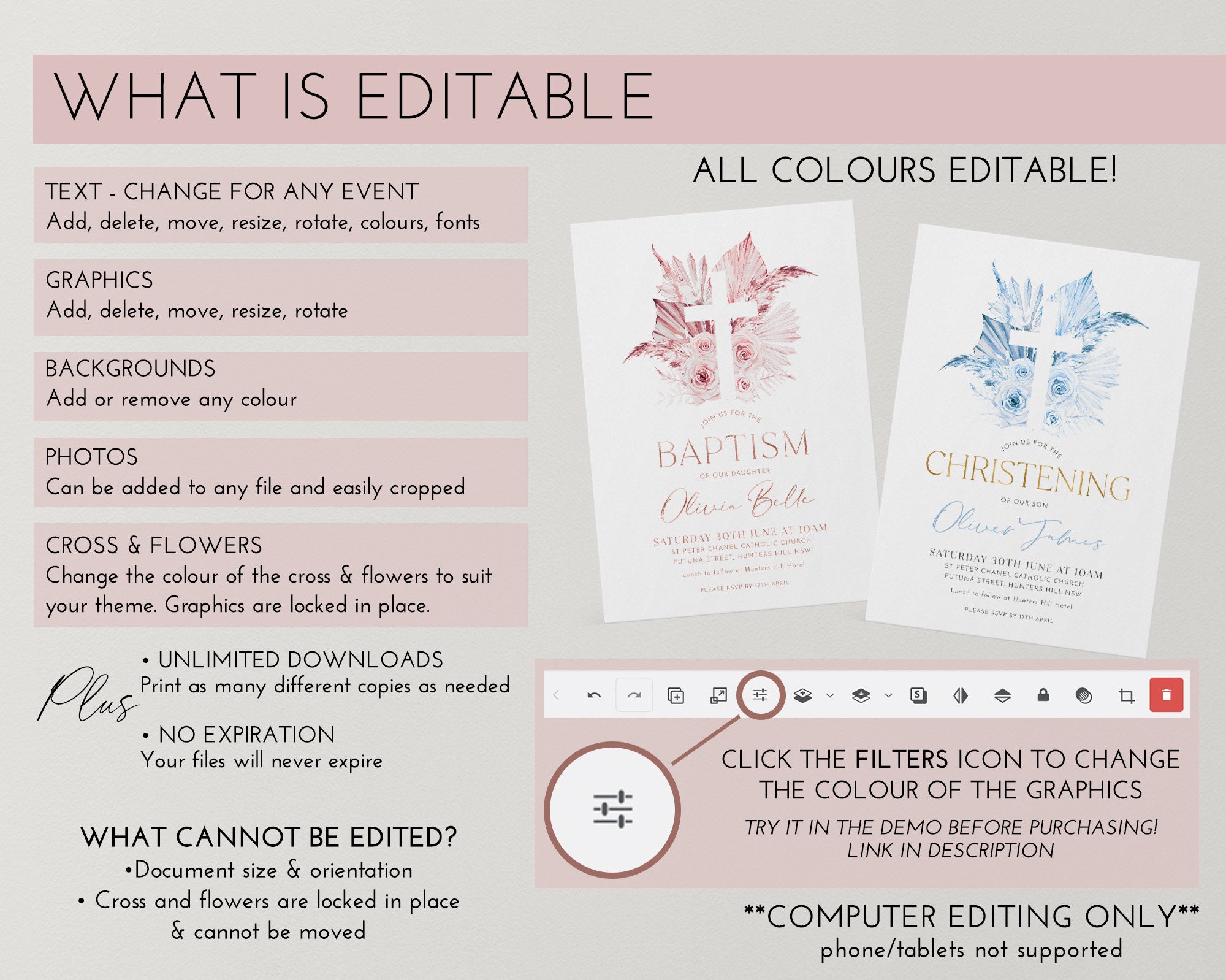 Envelope Addressing Template Baptism Envelope Address Etsy