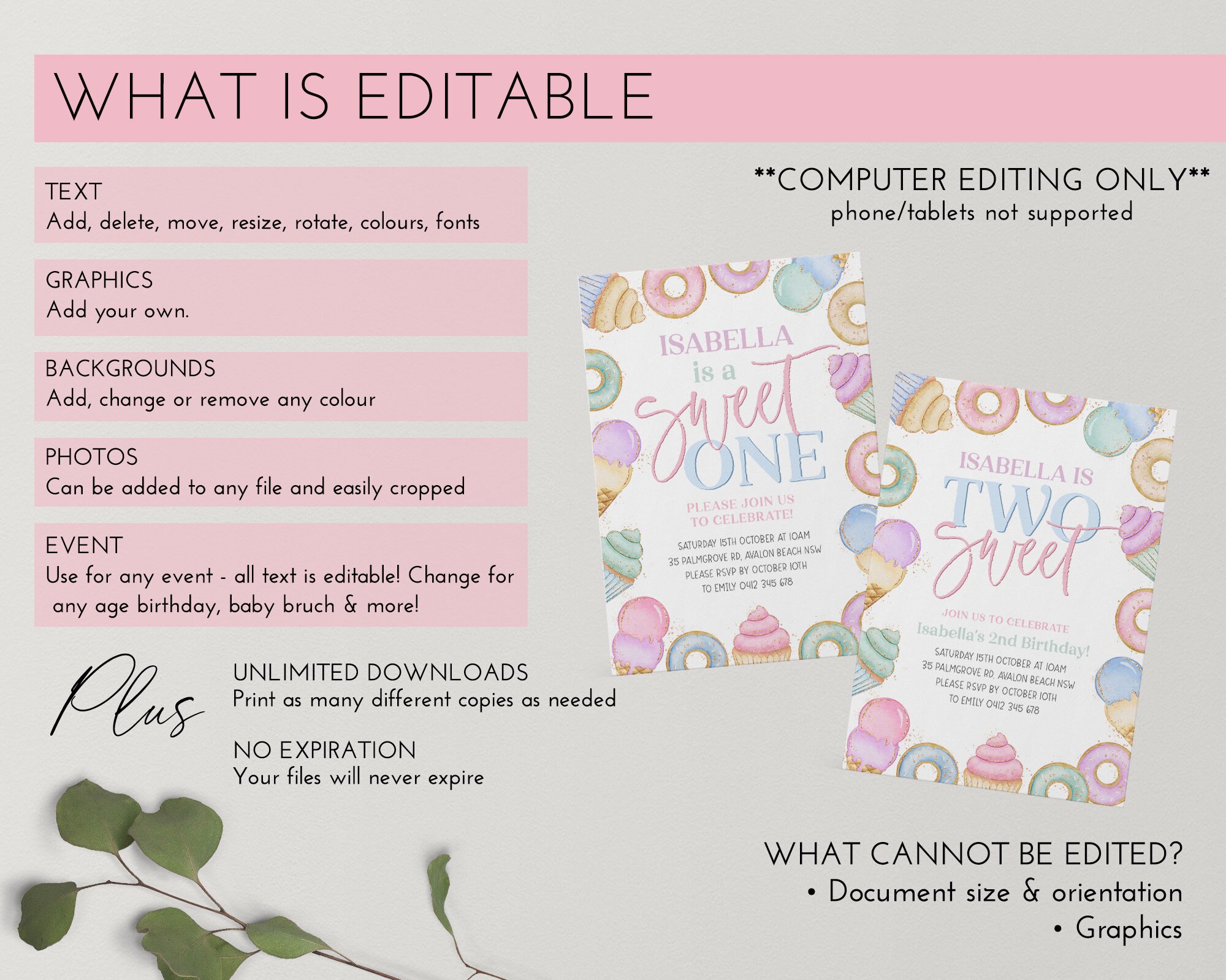 Sweet One Chocolate Bar Wrapper Template Printable Candy Bar - Etsy