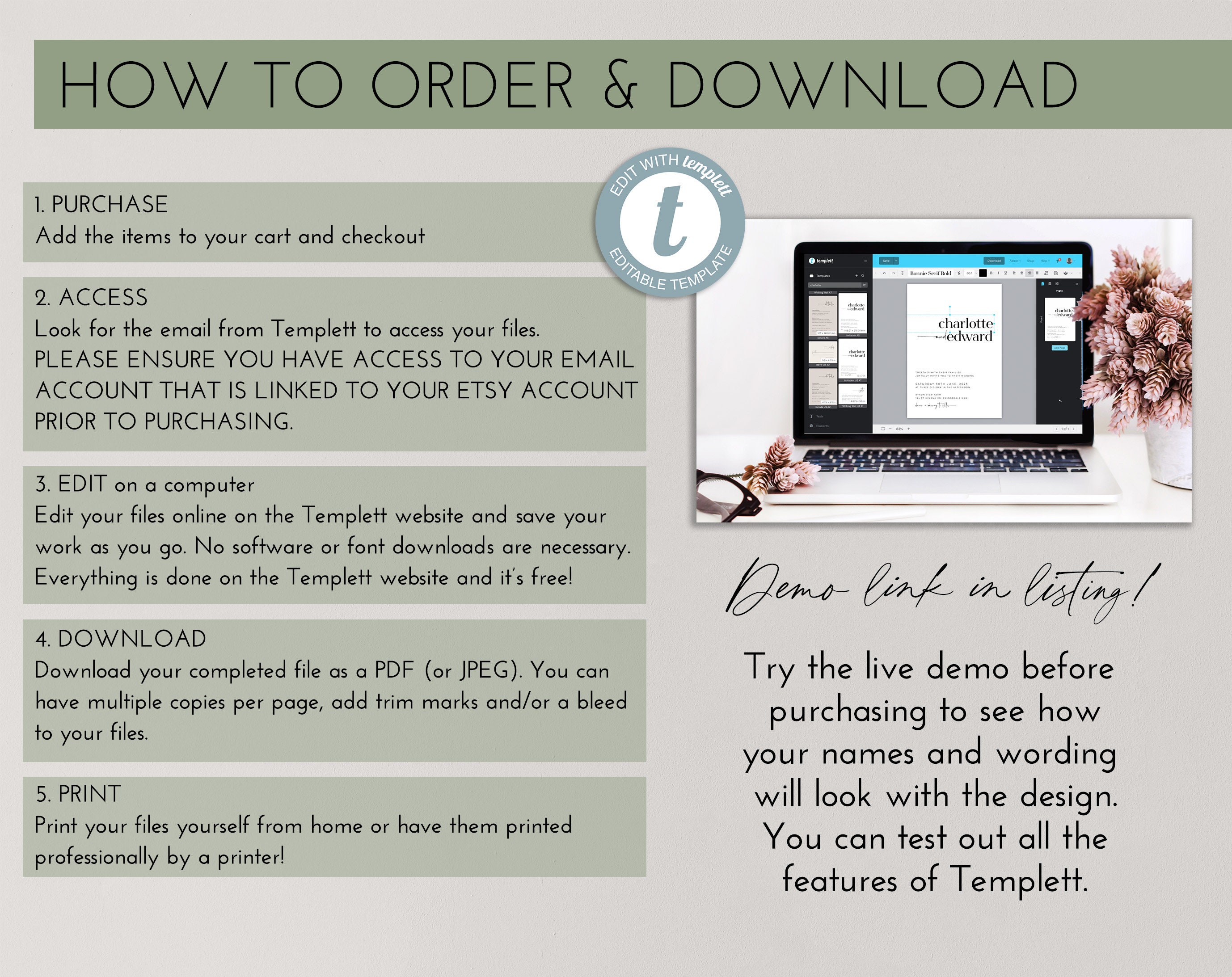 Christening Menu Template Printable Baptism Menu Template Etsy