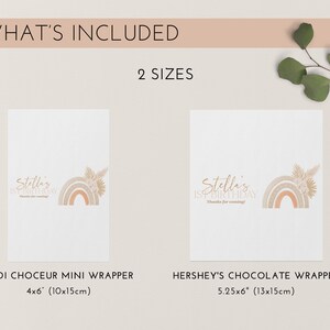 Rainbow Chocolate Bar Wrapper Template, Printable Candy Bar Wrapper ...