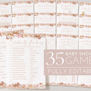 Pumpkin Baby Shower Games Pink, Little Pumpkin Fall Baby Shower Games Printable, Girl Baby Shower Games, Fall Baby Shower Girl Game Template