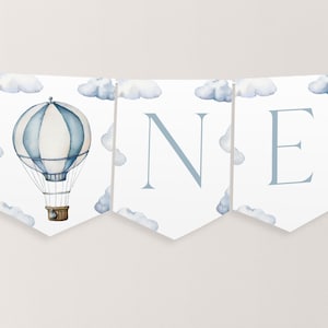Mr Onederful kinderstoel banner afdrukbaar, 1e verjaardag banner kinderstoel, verjaardagsdecoratie, verjaardag kinderstoel banner heteluchtballon