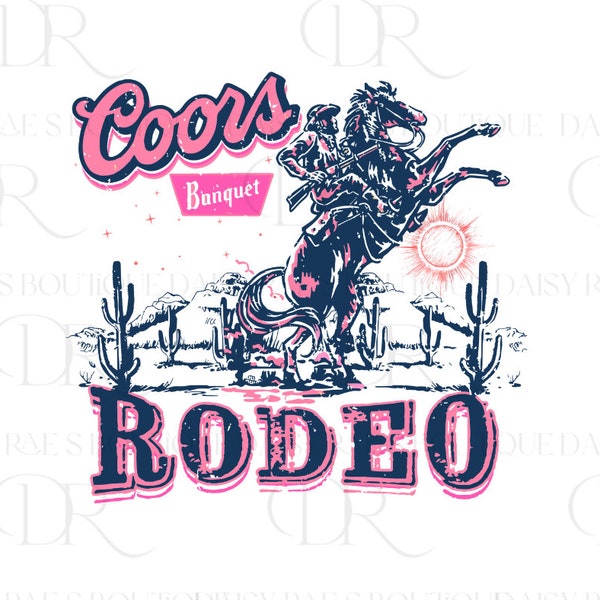 Pink Coors Rodeo PNG Download