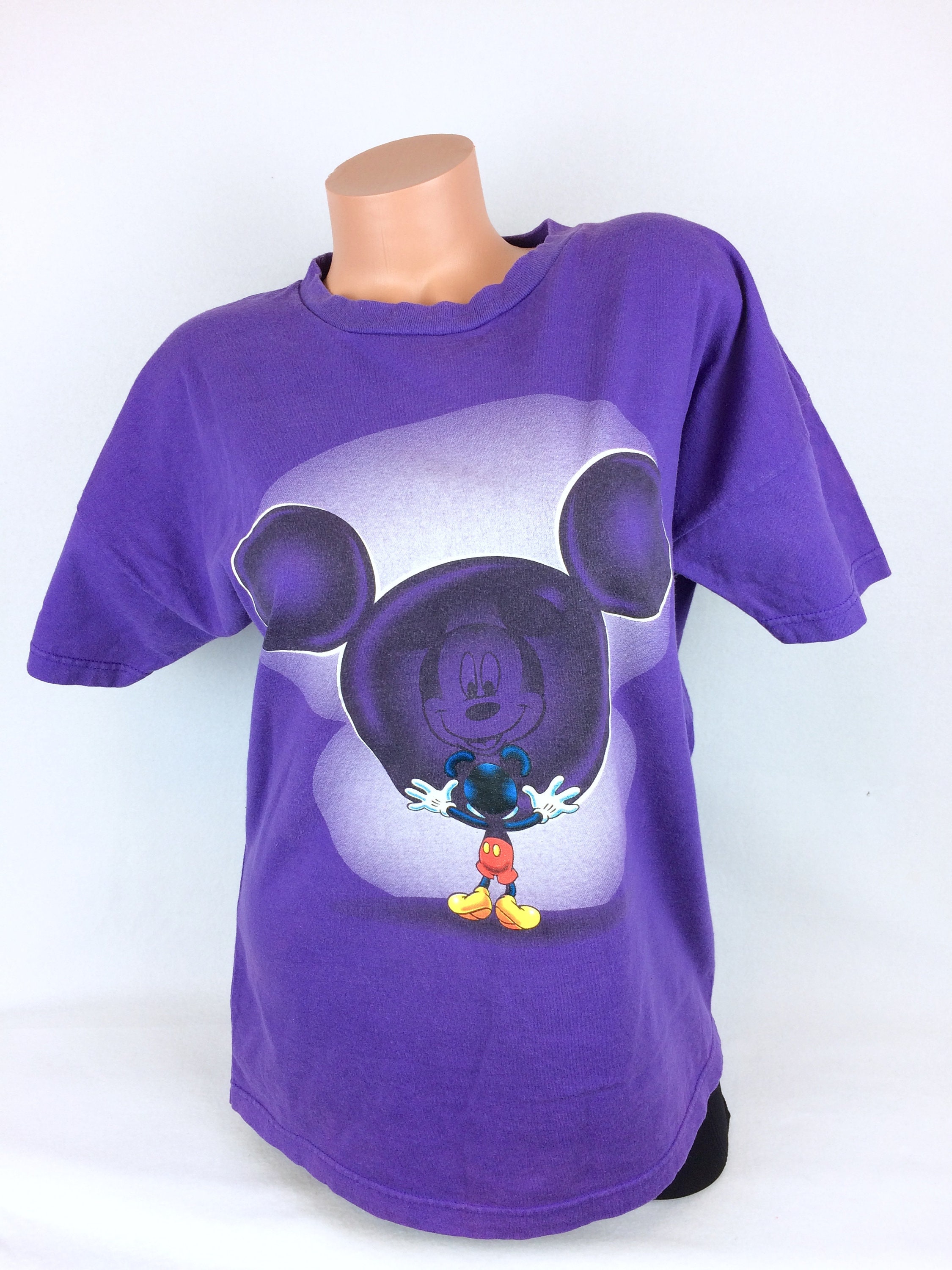 purple mickey mouse shirt