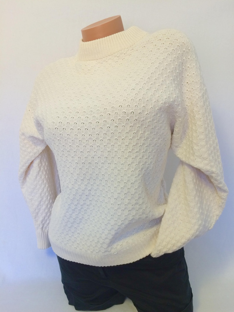 ivory mock turtleneck