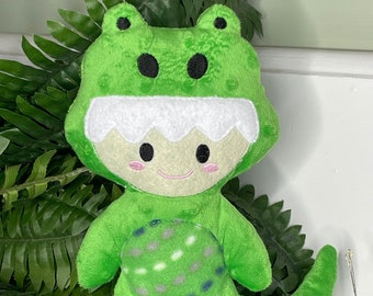 Alligator Kid Stuffed Doll