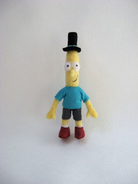 rick and morty mr poopybutthole plush