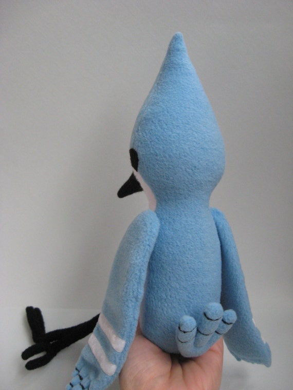 Plush Mordecai from Regular Show.Soft Toy | Etsy