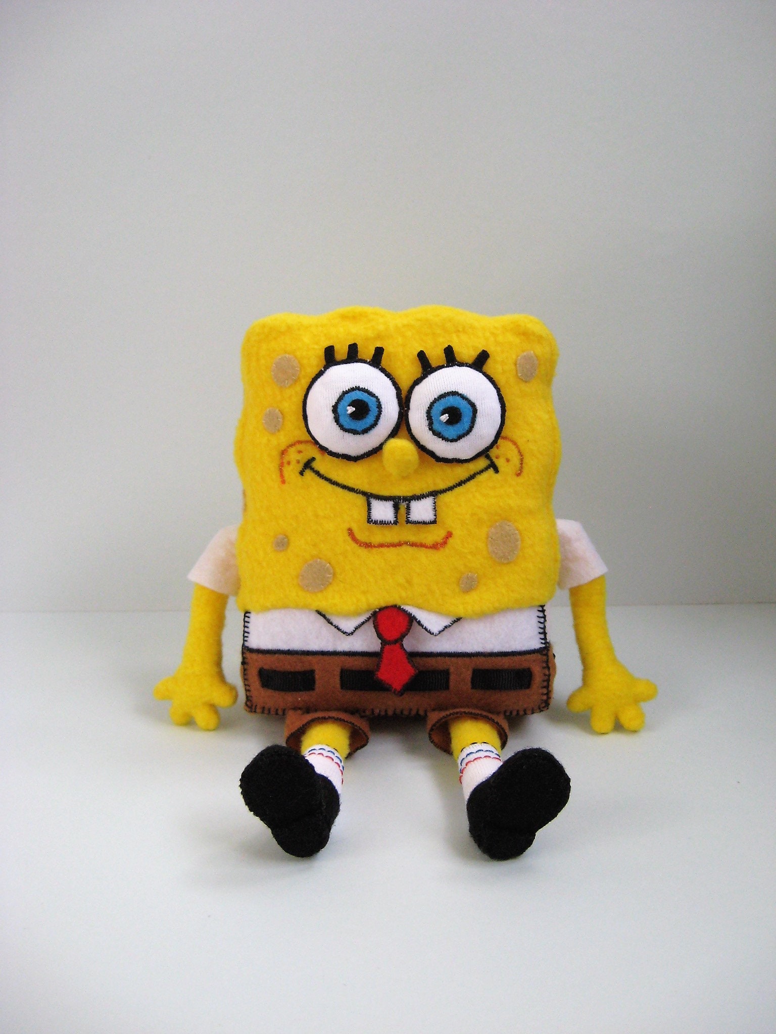 SpongeBob Squarepants. Handmade Plush Toy. | Etsy