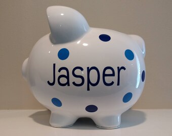 Personalized Piggy Bank.Custom Piggy Bank.Baby Shower Gift.Piggy Bank.Girl Piggy Bank.Boy Piggy Bank.Girl Bank.Boy Bank.Newborn Gift.Nursery