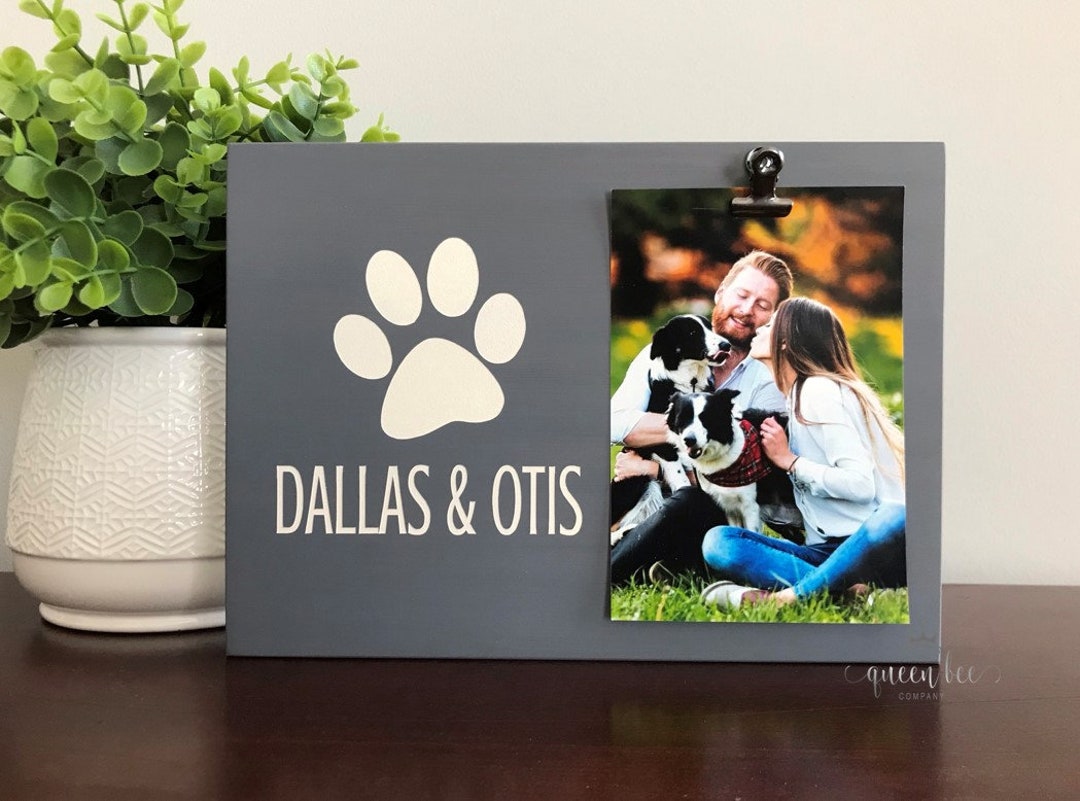 Personalized Dog Picture Frame / Dog Frame / Pet Picture Frame Etsy