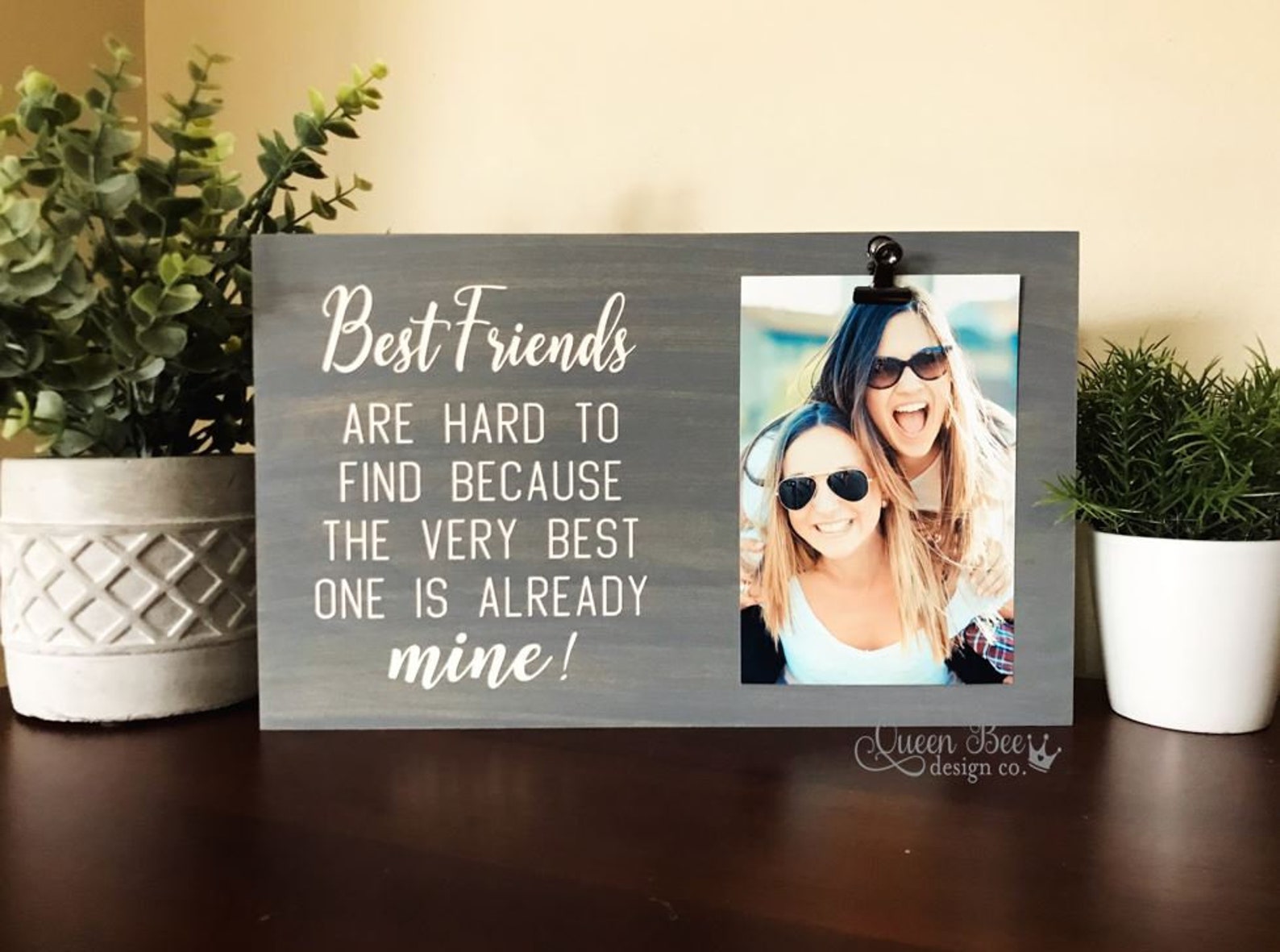 Best Friends Picture Frame / Besties Picture Frame / Besties Etsy