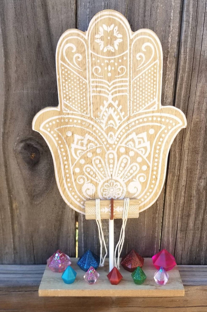 Resin crystals crystal gems miniature crystals resin Etsy