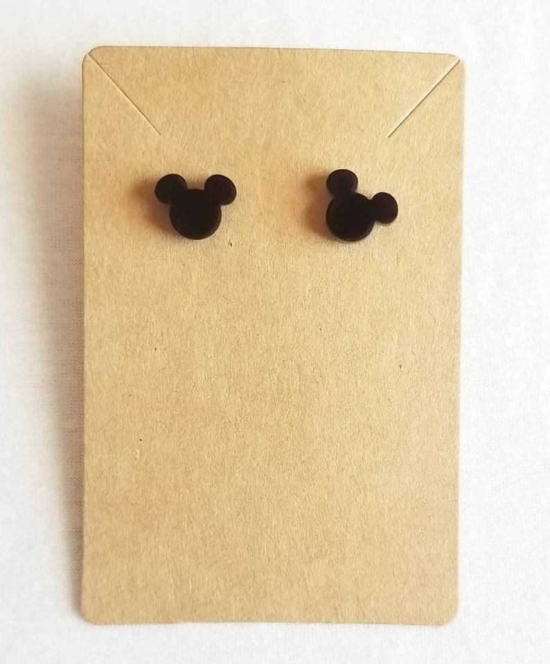 mouse earrings kids earrings mouse character earrings Mouse ears earrings cartoom earrings cartoon character earrings stud earrings