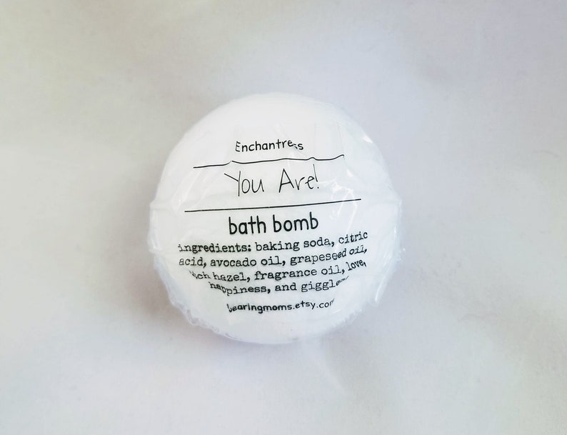 Uplifting Bath Bomb bath bomb with quote surprise message Etsy