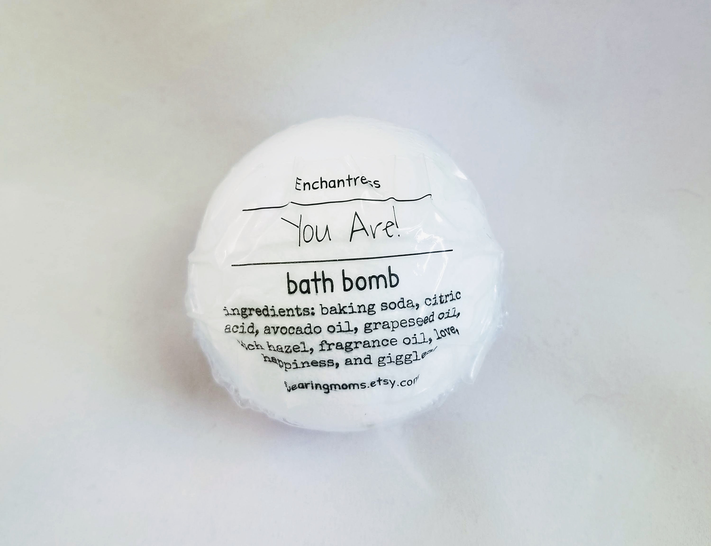 Uplifting Bath Bomb bath bomb with quote surprise message Etsy