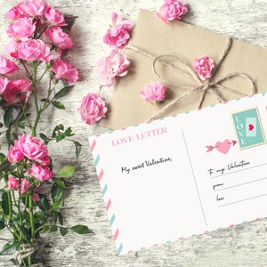 Mini carta de amor canalizada de seu amado, leitura de tarô Carta de alma gêmea Mensagens de amor Carta de amor, carta edificante, dia dos namorados de feltro