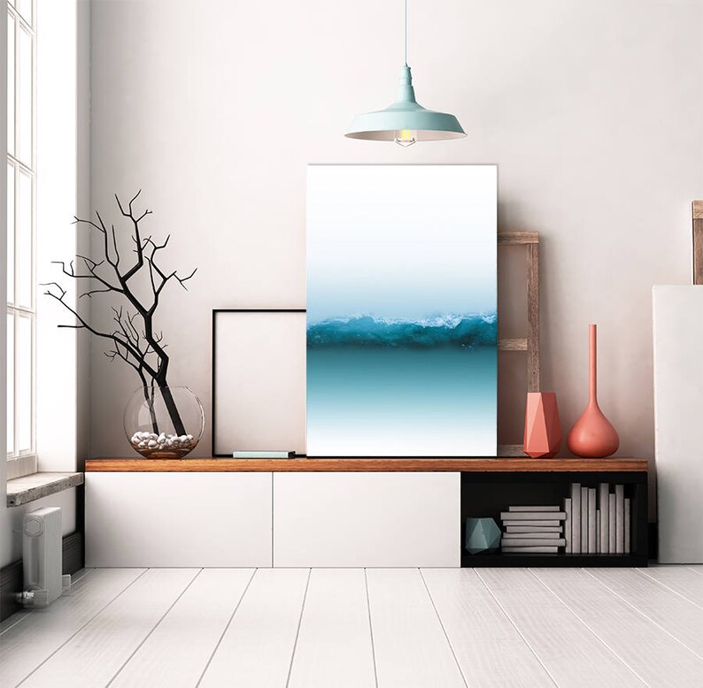 photography print,wave,ocean,minimalist,sea photo Art print,nature art print,photo,poster,wall art print,modern art print Section of love