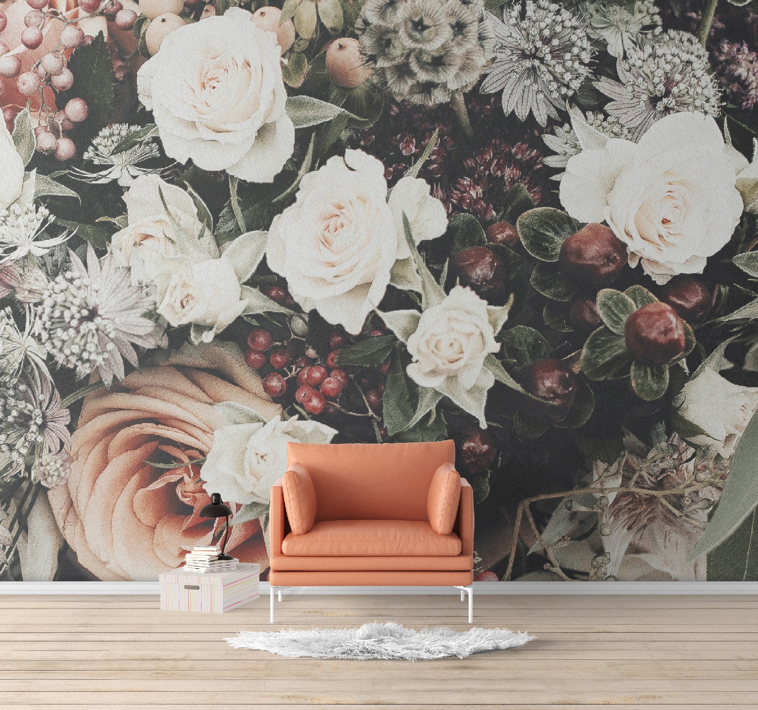 green-floral-wallpaper-floral-wallpaper-blush-pink-wallpaper-floral