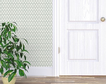 Honeycomb wallpaper,light green wallpaper,olive green wallpaper,Peel and stick wallpaper,geometric wallpaper,geometric wallpaper