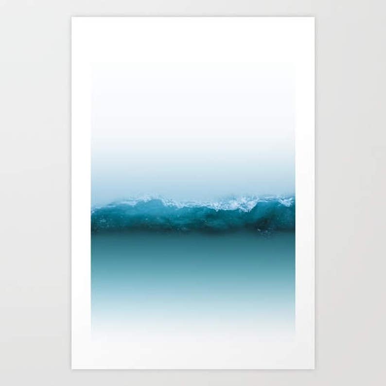 photography print,wave,ocean,minimalist,sea photo Art print,nature art print,photo,poster,wall art print,modern art print Section of love