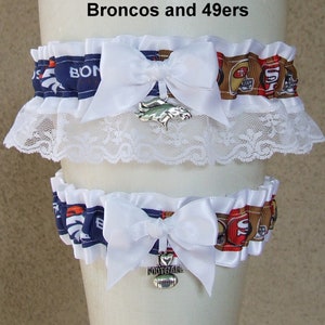 House Divided Garter or Set / Custom Half and Half for Your - Etsy