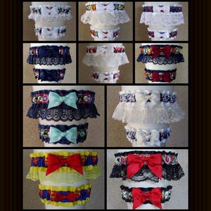 Superhero Wedding Garter Set: Design Your Own Comic Book Bridal Shower Gift