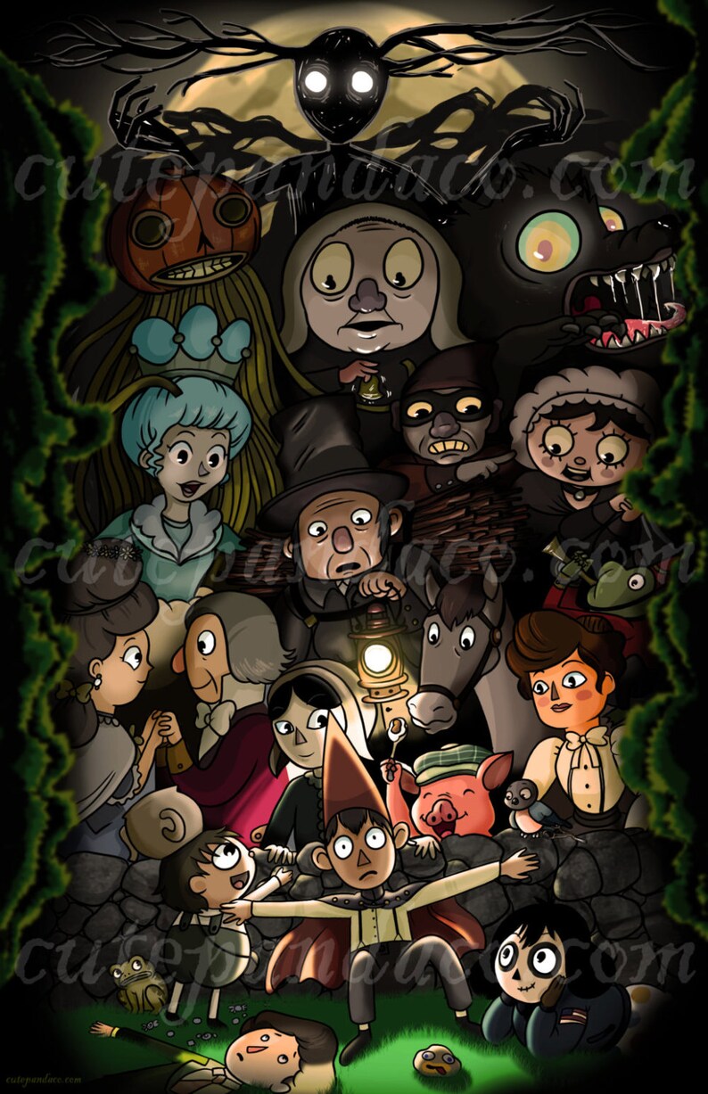 Over The Garden Wall All Character Print Image 0