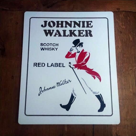 Johnnie Walker Stencil - Etsy