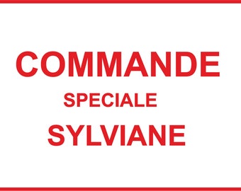Sylviane commands.