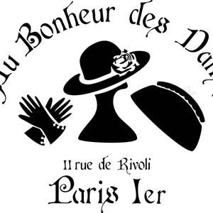 Pochoir stencil&quot;French Touch&quot;