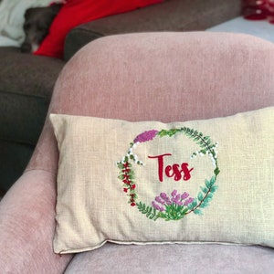 カスタムデザインオーダーメイド刺繍枕