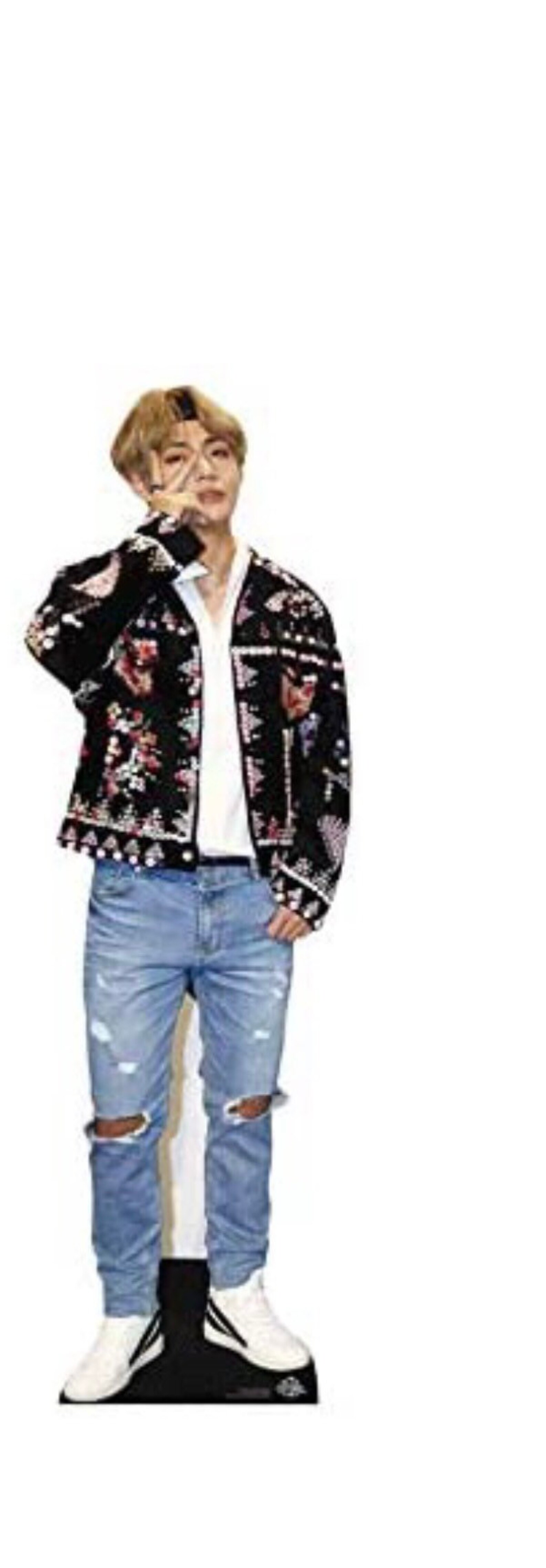 V aka Taehyung BTS Lifesize Cardboard Cutout Etsy
